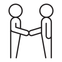7055179_business_consultation_handshake_agreement_partner_icon